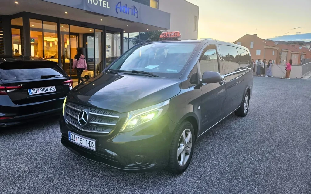 mercedes vito transfer dubrovnik