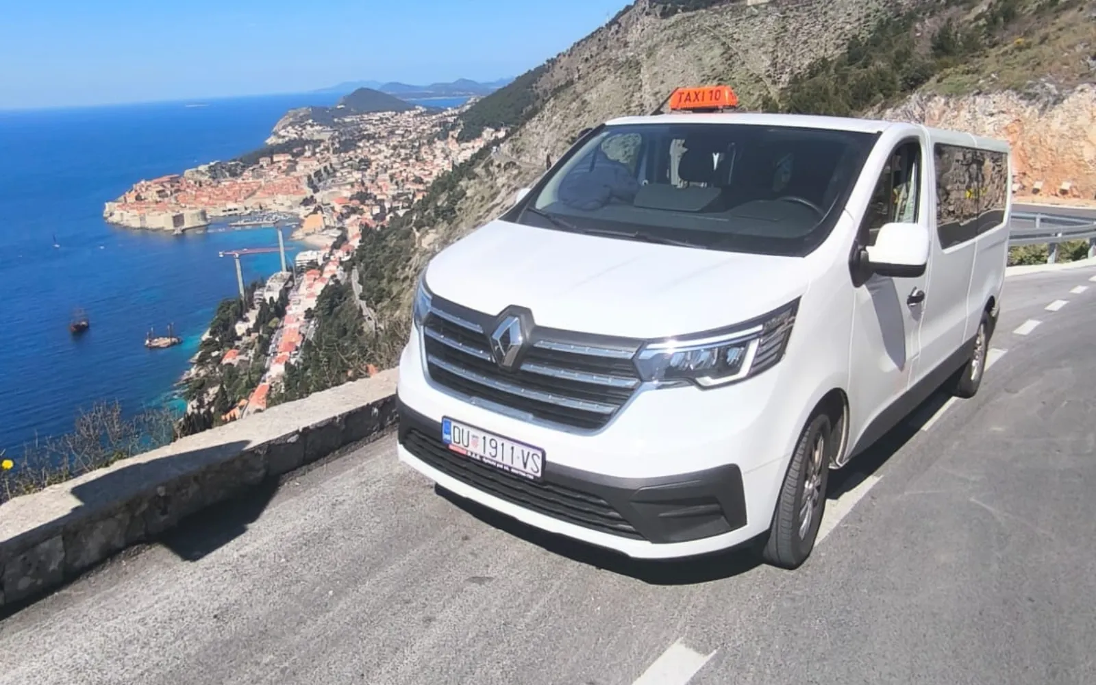 renault traffic dubrovnik taxi